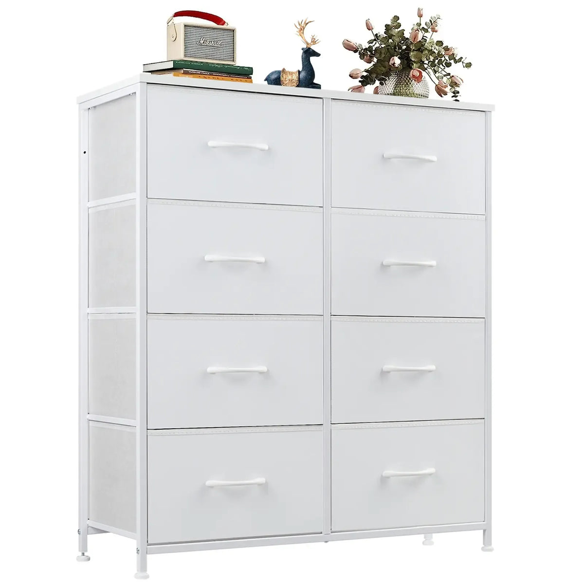Sweetcrispy 8-Drawer Fabric Storage Dresser