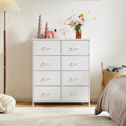 Sweetcrispy 8-Drawer Fabric Storage Dresser