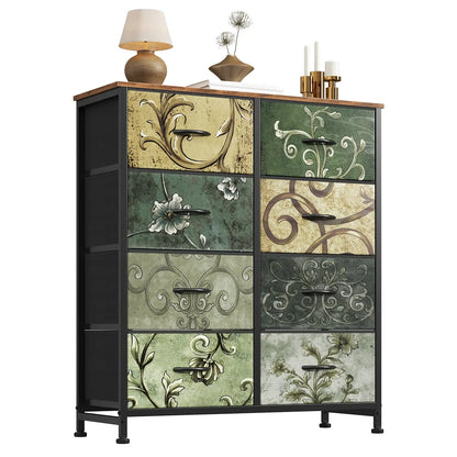 Sweetcrispy 8-Drawer Fabric Storage Dresser