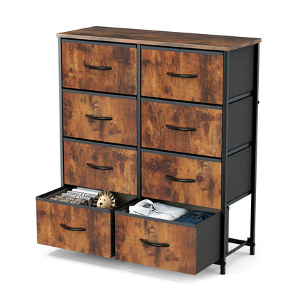 Sweetcrispy 8-Drawer Fabric Storage Dresser